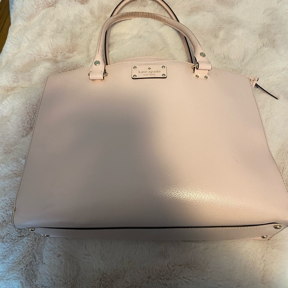 Pink Kate Spade Tote Bag.